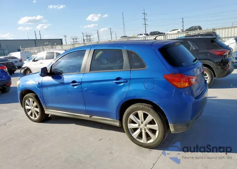 2015 Mitsubishi Outlander Sport Es z USA, uszkodzony, nr VIN 4A4AP3AU4FE008691